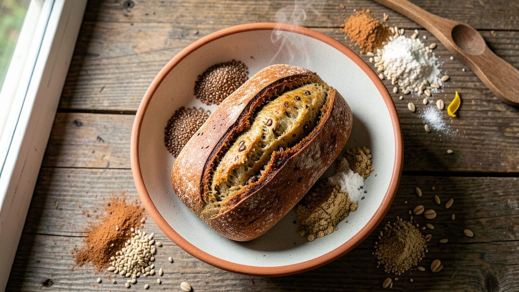 9-Grain Flour Bread Recipe: Nutrient-Packed Loaf With Crusty Shatter