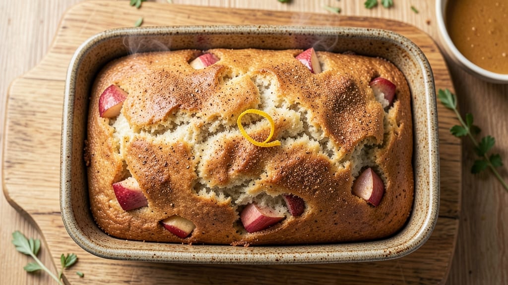 Apple Bread Recipe Without Eggs: Fluffy Rise With Apple Pie Spice Twist