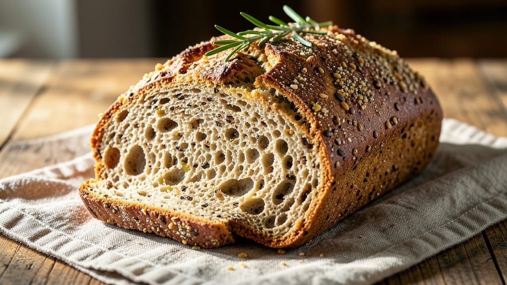 9-Grain Flour Bread Machine Recipe: Nutty, Crusty Loaf With Open Crumb Magic