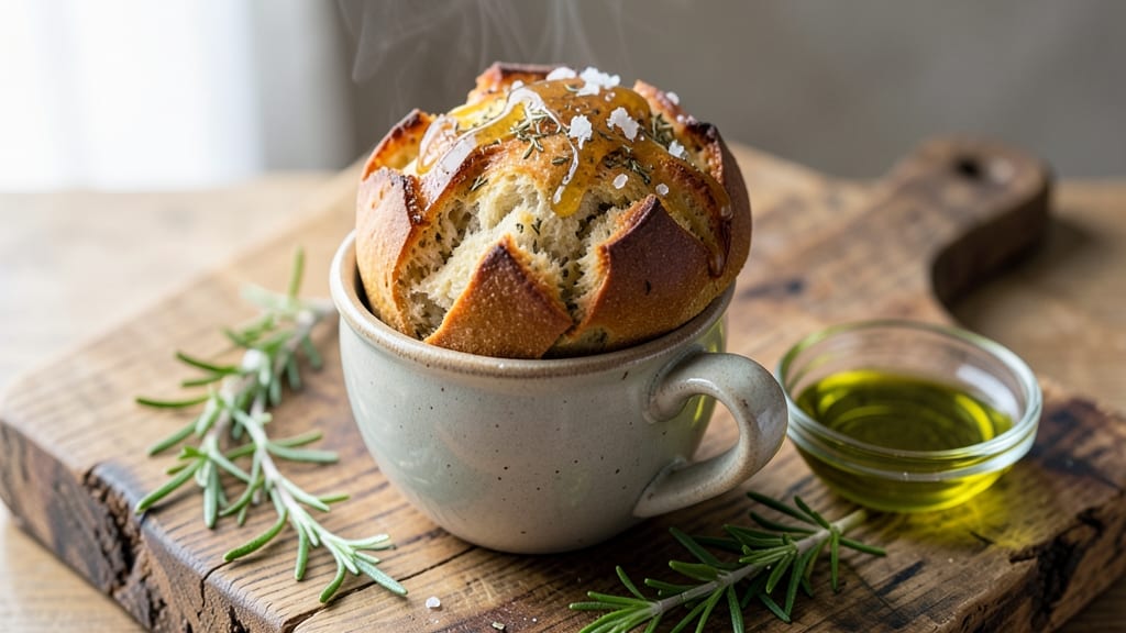 6-Minute Bread Recipe: Microwave Magic for Crusty Texture