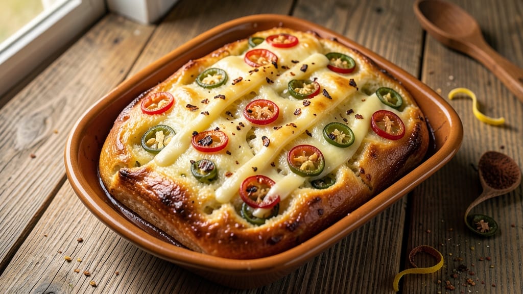 Artisan Jalapeño Cheese Bread Recipe: Spicy Kick and Gooey Pull-Apart Magic