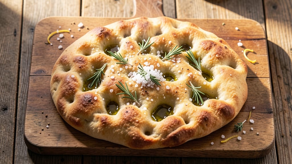 Airy Focaccia Bread Recipe: Olive Oil-Poofed Crust With Herbed Pillows