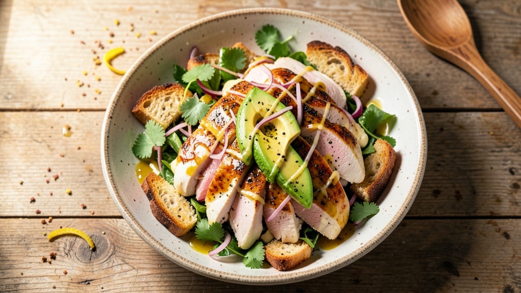 Atlanta Bread Company Chicken Salad Recipe: Crispy Croutons and Creamy Avocado Twist