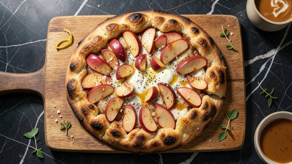 Apple Flatbread Recipe: Warm Cinnamon-Spiced Swirls With Buttery Crust