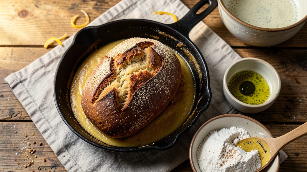 Aga Bread Recipe: Dutch Oven Crust With Rustic Heart