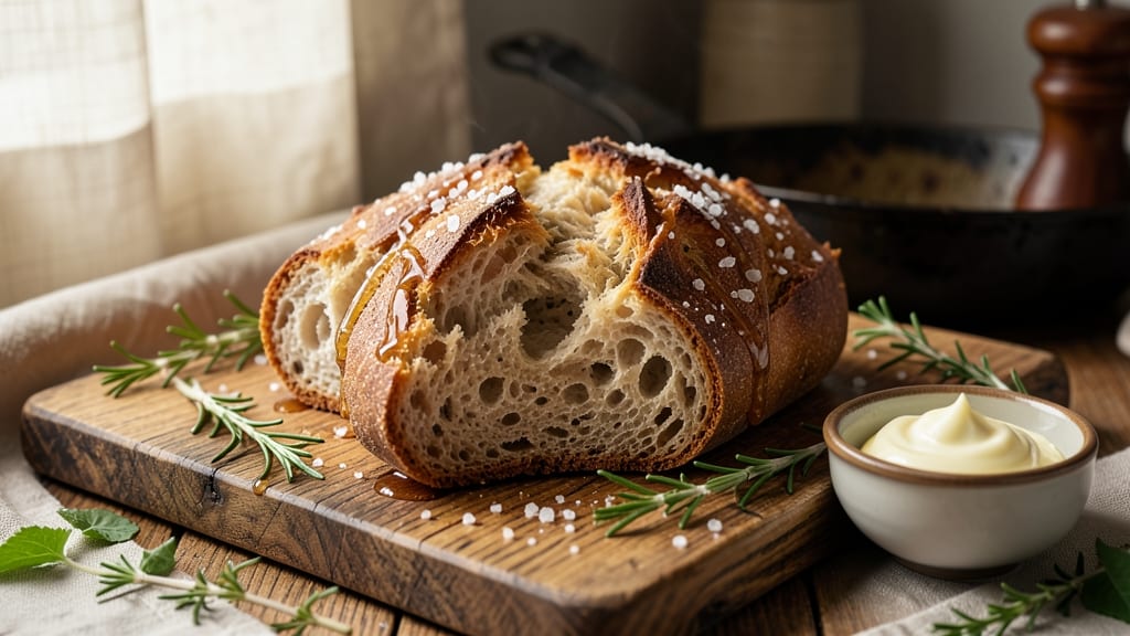 Amish Country Bread Recipe: Rustic Walnut Swirl With No-Knead Ease