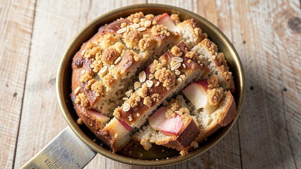 Apple Bread Recipe With Streusel Topping: Warm Apple-Cinnamon Streusel Crunch in One Bake