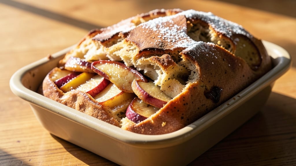 Apple Filling Bread Recipe: Spiced Apple Streusel Swirls in One Bake