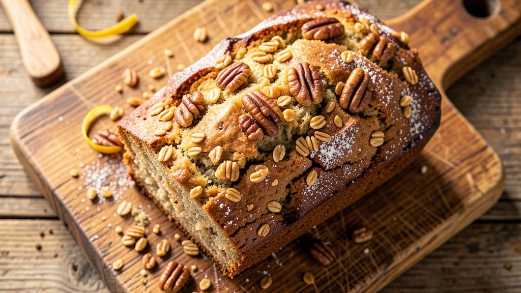 All Bran Banana Nut Bread Recipe: Moist Crumb and Crunchy Walnut Clusters