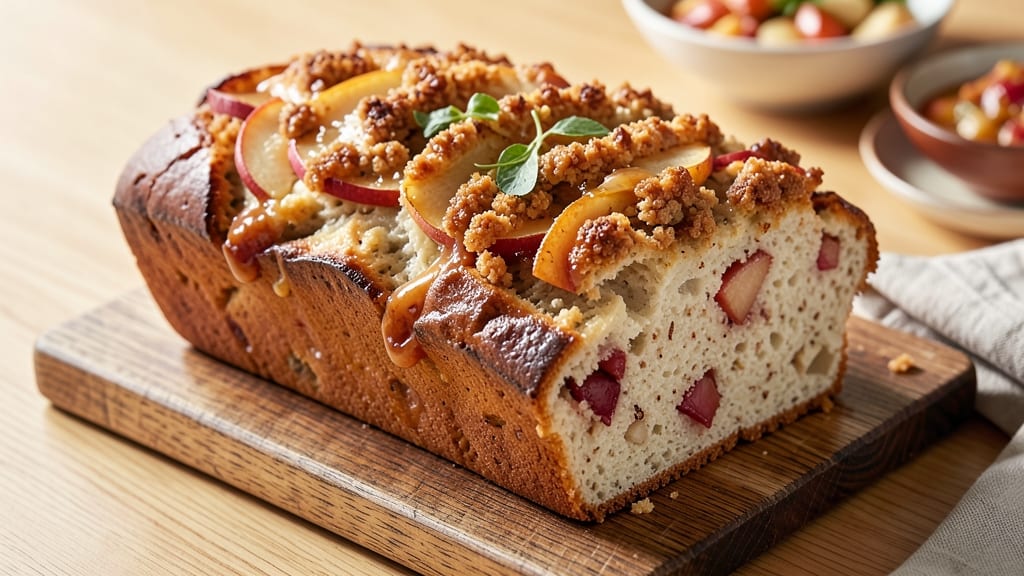 Apple Streusel Yeast Bread Recipe: Warm Apple Cinnamon Swirls and Crispy Crown