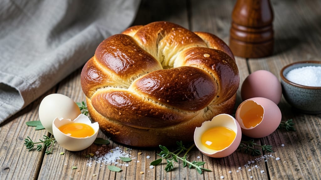 Authentic Jewish Challah Bread Recipe: Braided Beauty With Eggy Richness and Honeyed Glaze