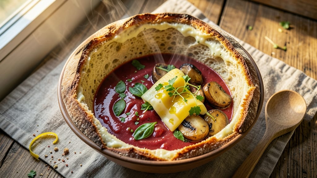 Artisan Bread Bowl Recipe: Hollowed Crust for Hearty Soup Serving