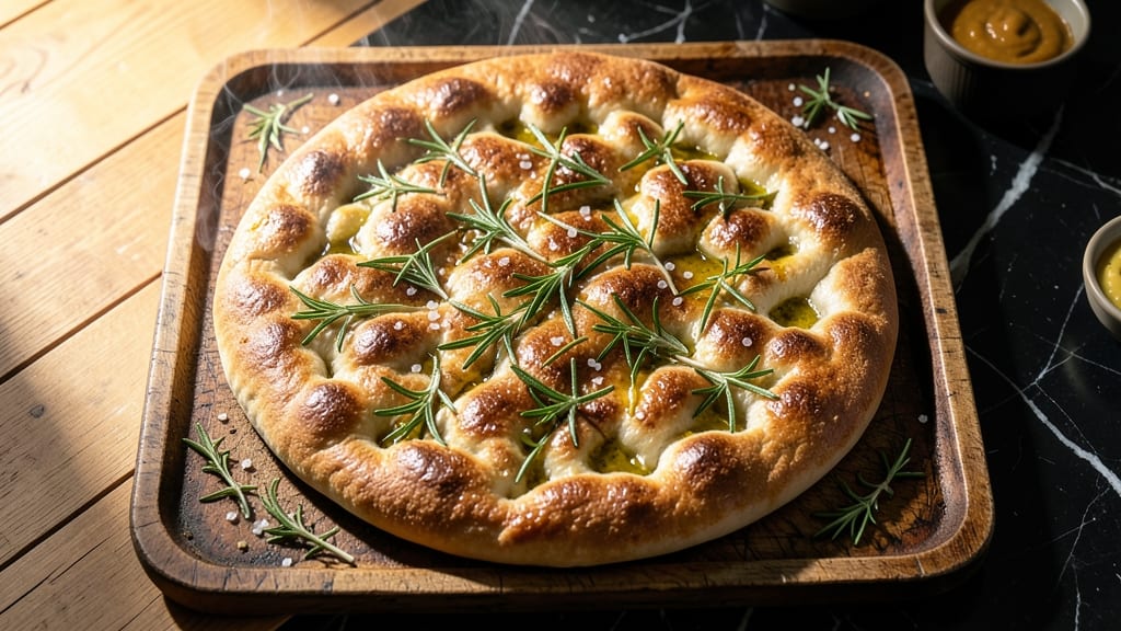 Artisan Focaccia Bread Recipe: Olive Oil Pool and Rosemary Crust Magic