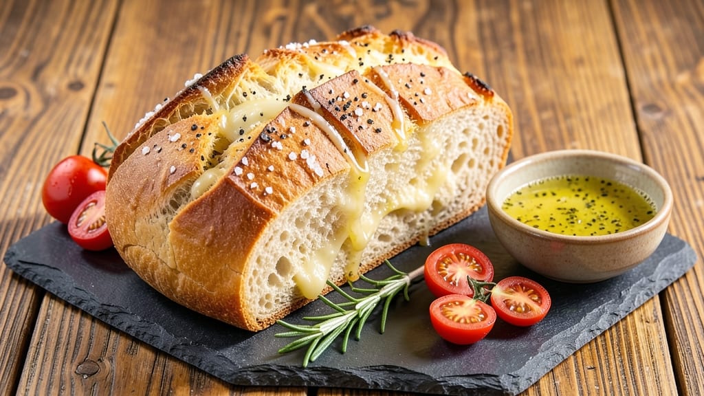 Artisan Asiago Cheese Bread Recipe: Shatterproof Crust With Melty Pulls Inside