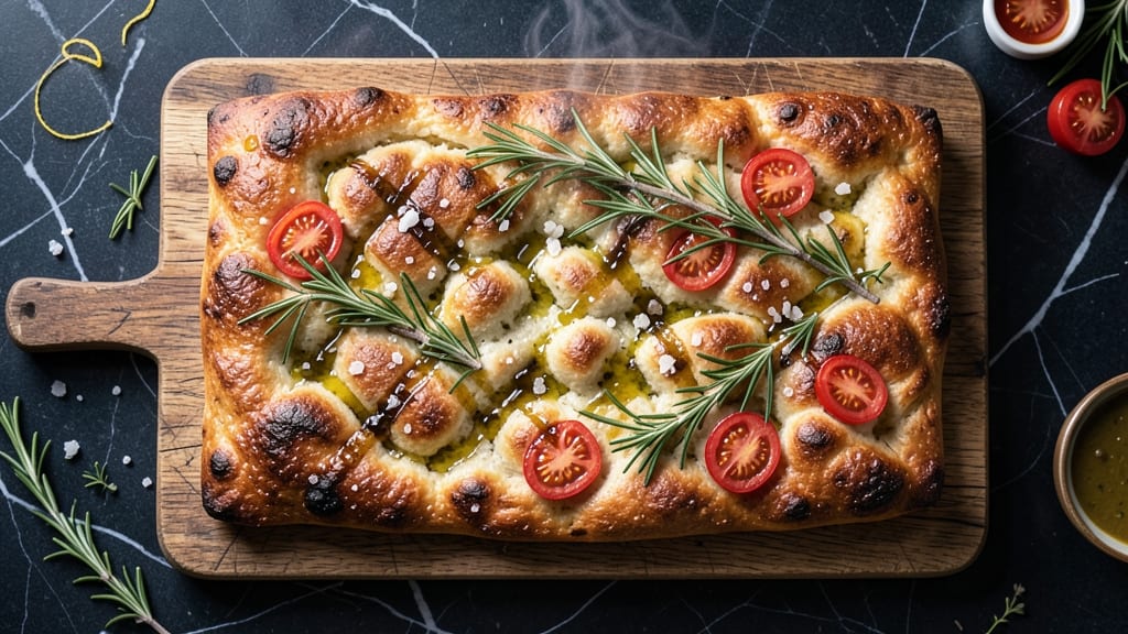 Anna Olson's Focaccia Bread Recipe: Olive Oil-Pooled Crust With Herbed Pillows