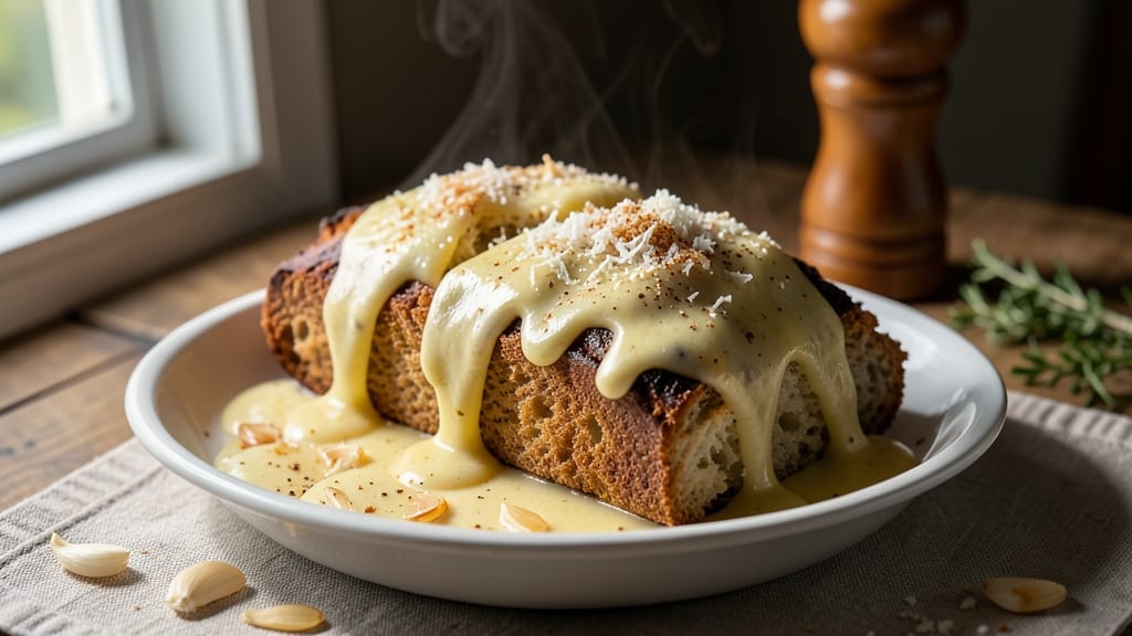 Alfredo Garlic Bread Recipe: Buttery, Garlicky Layers That Shatter With Every Tear
