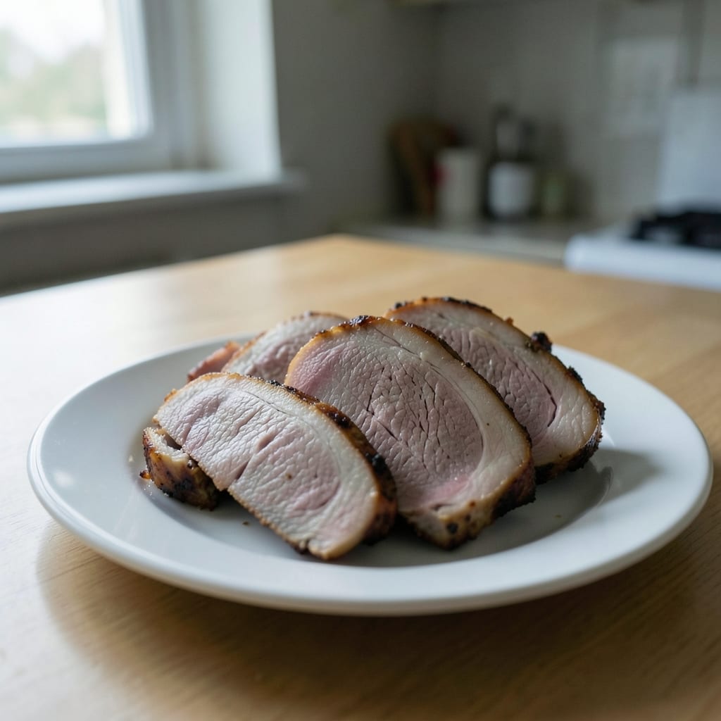 The dish as the corrected method produces it
