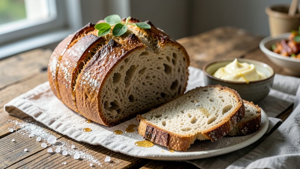 Australian Sourdough Bread Recipe: Crusty Gold with Tangy Open Crumb