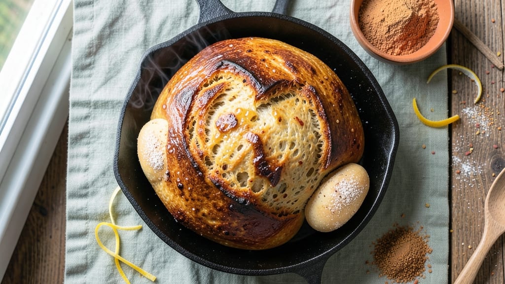 African Yeast Bread Recipe: Golden Crust With Tangy Spice Depth