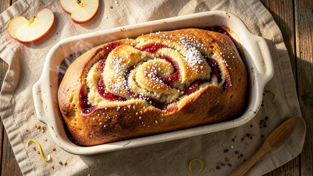 Apple Jam Bread Machine Recipe: Warm Spice-Infused Swirls and Crusty Crown