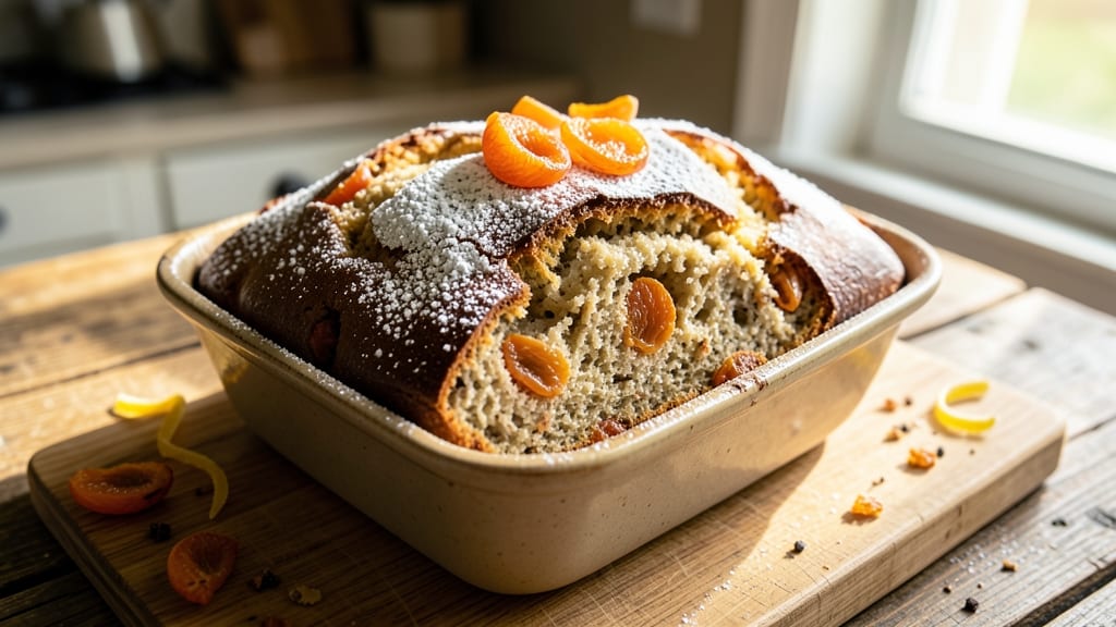 Apricot Tea Bread Recipe: Buttery Layers With Jammy Apricot Bursts