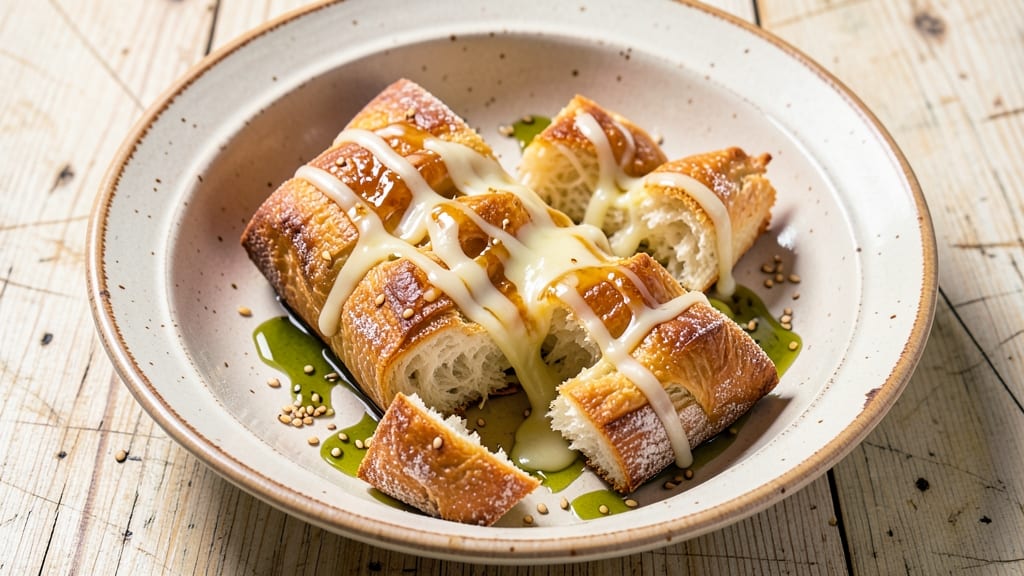 Arabic Cheese Bread Recipe: Crispy Za'atar Crust With Melty Feta Layers