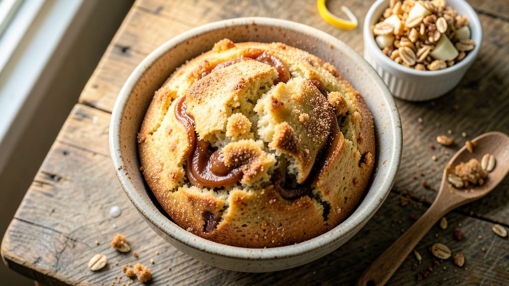 Apple Butter Quick Bread Recipe: Spiced Apple Butter Streusel Topping