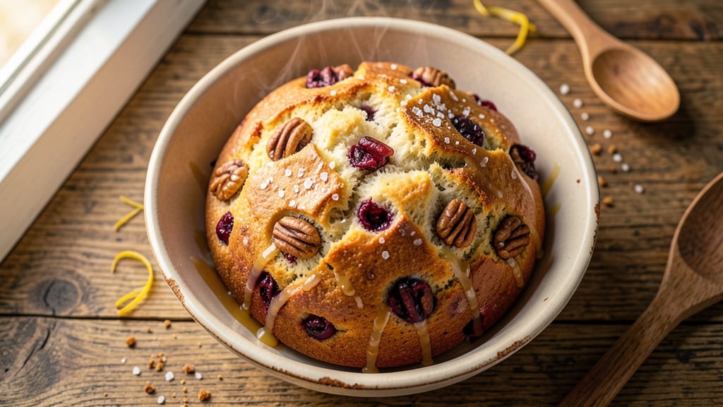 Artisan Cranberry Walnut Bread Recipe: Sweet-Tart Swirls and Crunchy Top