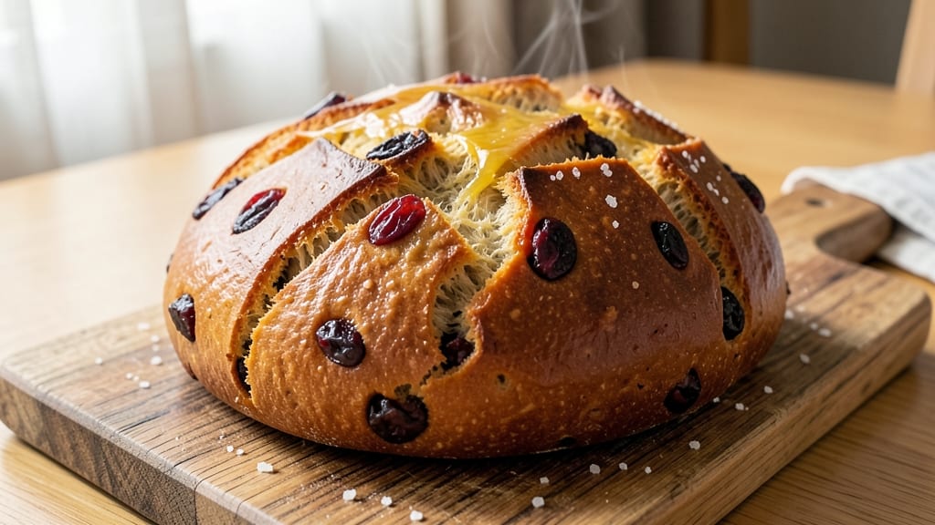 Asian Raisin Bread Recipe: Sweet-Sticky Swirls With Buttery Crust