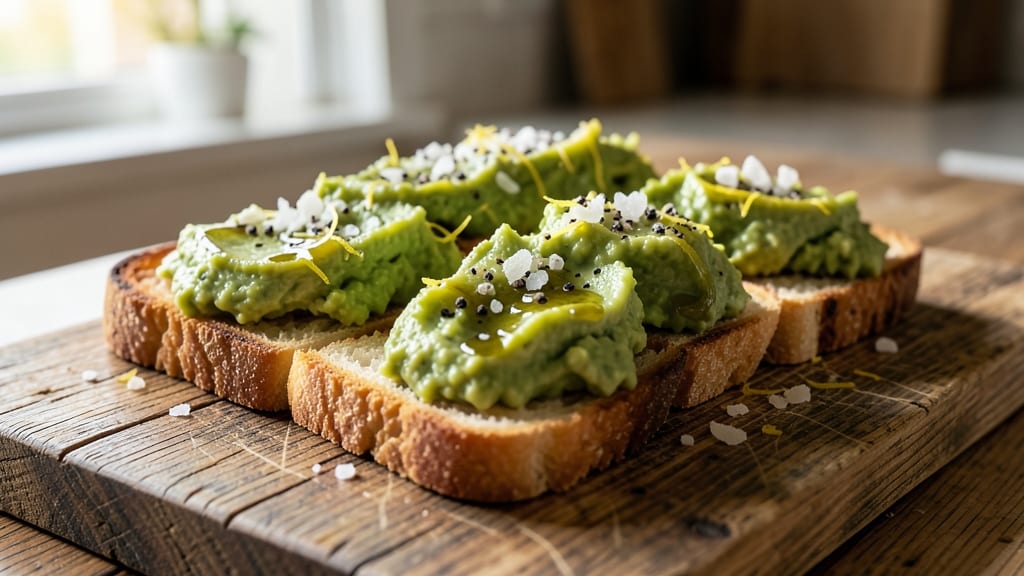 Avocado Bread Toast Recipe: Silky Green Spread With Crunchy Crust