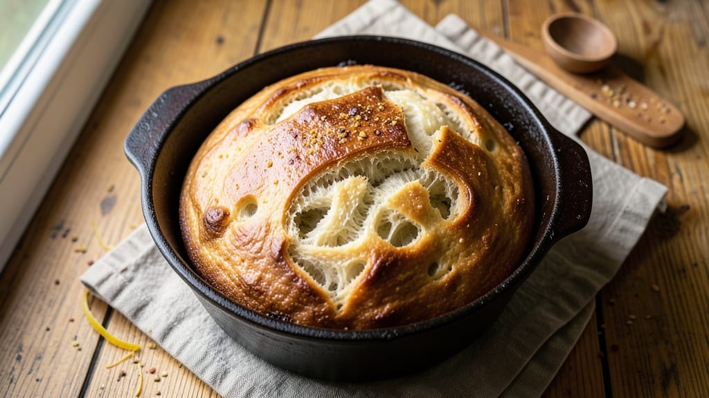 Artisan Bread Recipe Dutch Oven Overnight: Steam-Baked Crust With Open Crumb Magic