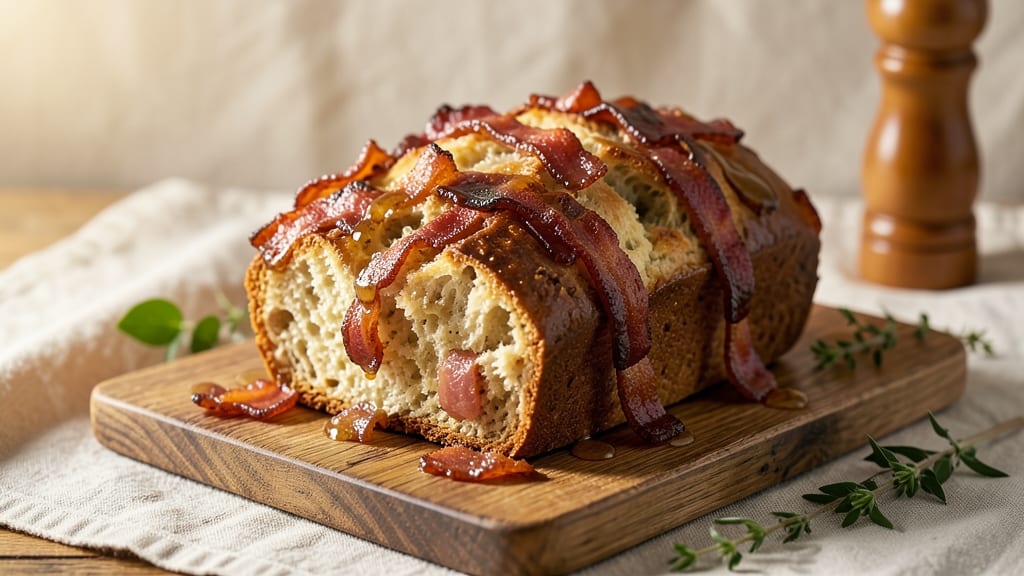 Bacon Bread Machine Recipe: Smoky-Sweet Pull-Apart Loaf in One Cycle