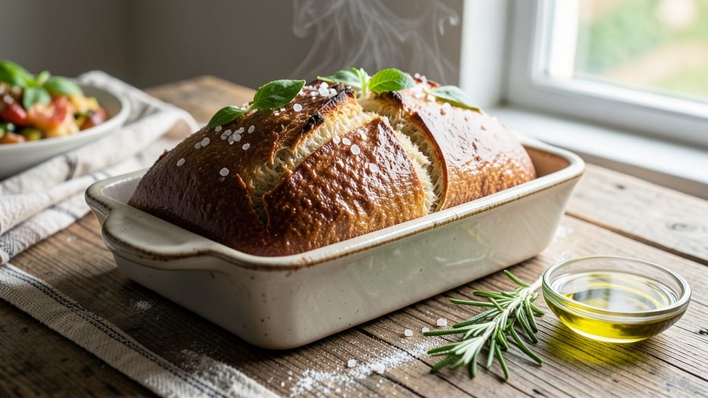 Bread Recipe: Crispy-Crusted, Airy-Centered Loaf in One Bake