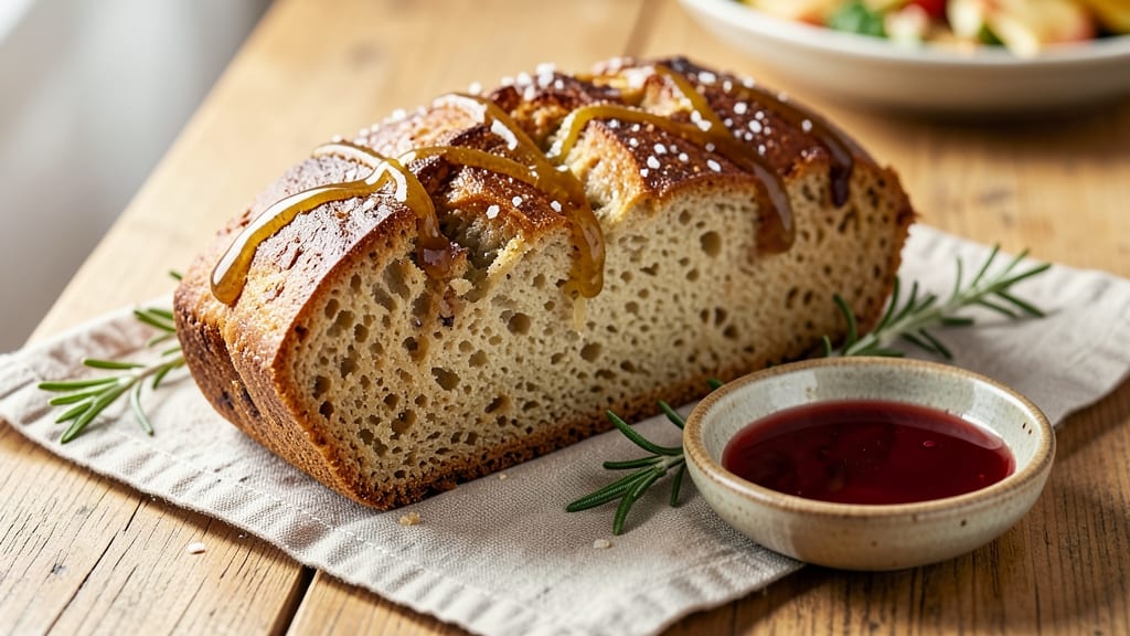 Almond Flour Bread Recipe: Microwave Quick Loaf With Crusty Texture